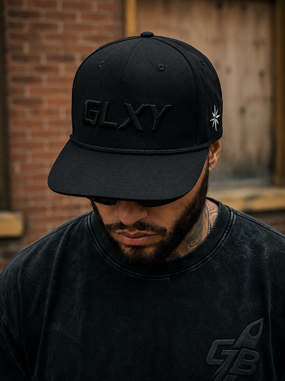 GLXY Mission Archive Cap — Vintage Black