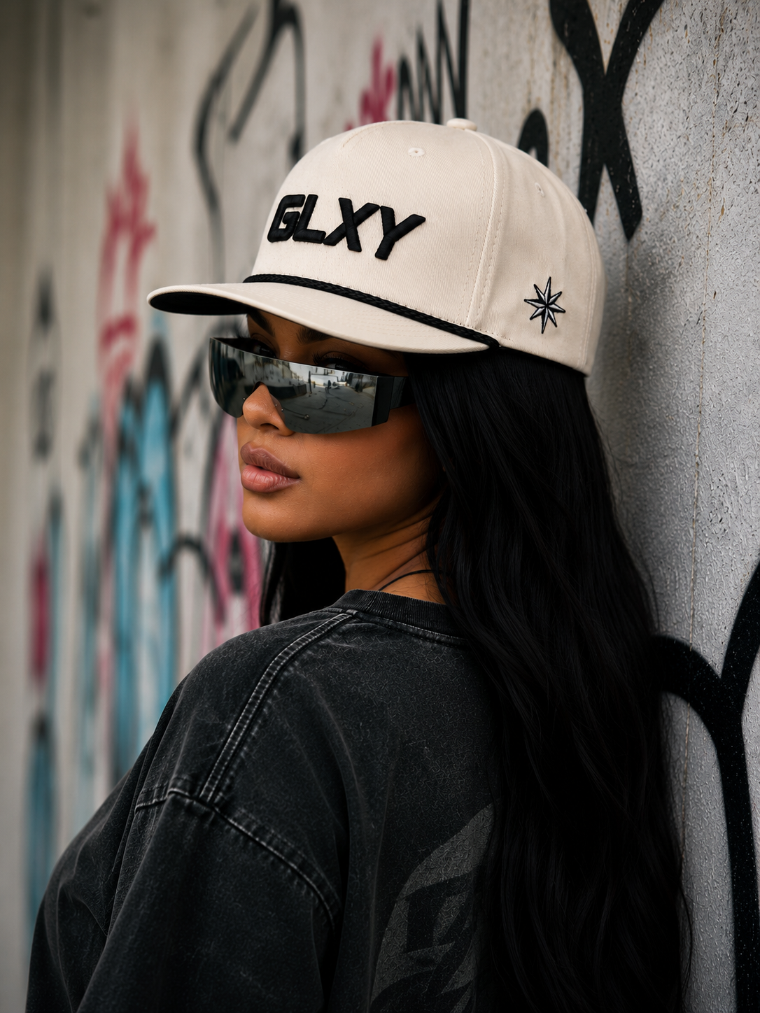 GLXY Mission Archive Cap — Vintage Cream